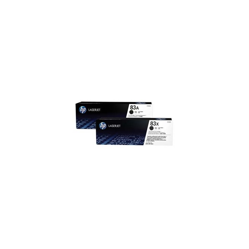 HP oryginalny toner CF283X, HP 83X, black, 2200s, 830g