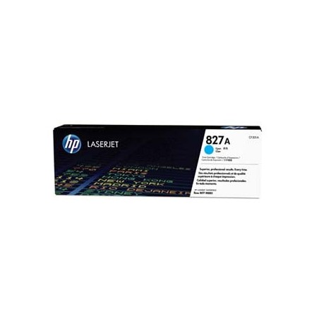 HP oryginalny toner CF301A, HP 827A, cyan, 32000s, 850g