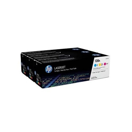 HP oryginalny toner CF371AM, HP 128A, CMY, 3900 (3x1300)s, 3x800g, 3szt