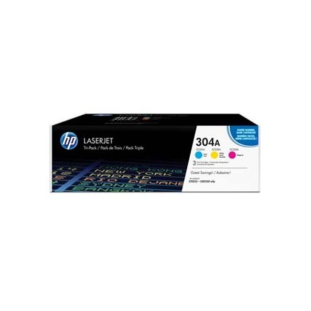 HP oryginalny toner CF372AM, HP 304A, CMY, 8400 (3x2800)s, 3x900g, 3szt