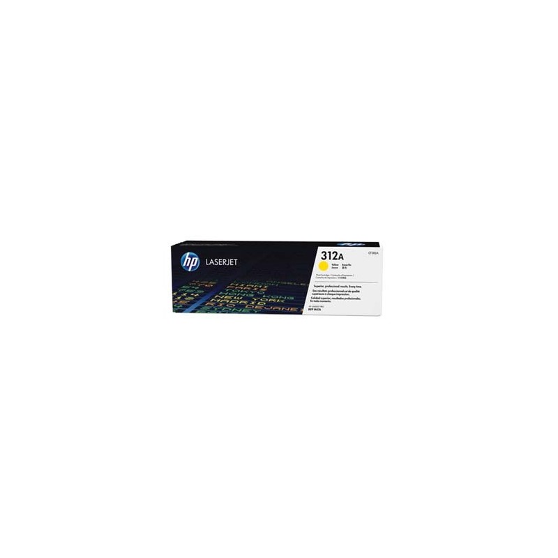 HP oryginalny toner CF382A, HP 312A, yellow, 2700s, 720g HP oryginalny toner CF382A, HP 312A, yellow, 2700s, 720g