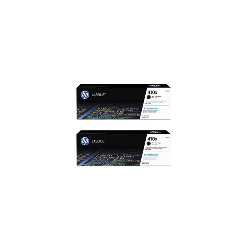 HP oryginalny toner CF410XD, HP 410X, black, 13000 (2x6500)s, high capacity, dual pack, 680g