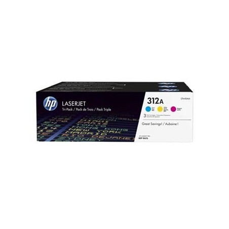 HP oryginalny toner CF440AM, HP 312A, CMY, 8100 (3x2700)s, 3 pack HP oryginalny toner CF440AM, HP 312A, CMY, 8100 (3x2700)s, 3 pack