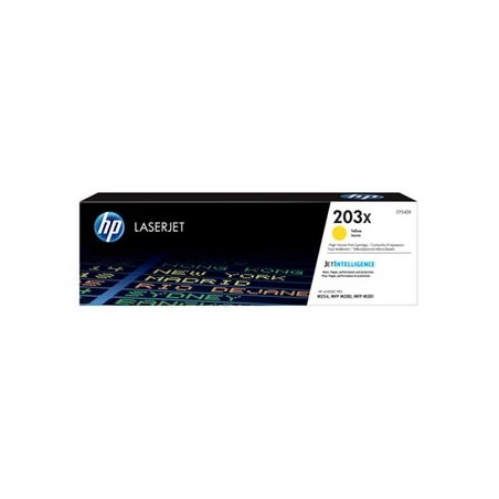 HP oryginalny toner CF542X, HP 203X, yellow, 2500s, high capacity HP oryginalny toner CF542X, HP 203X, yellow, 2500s, high capacity