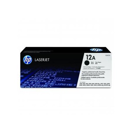 HP oryginalny toner Q2612A, HP 12A, black, 2000s HP oryginalny toner Q2612A, HP 12A, black, 2000s