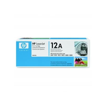 HP oryginalny toner Q2612A, HP 12A, black, 2000s HP oryginalny toner Q2612A, HP 12A, black, 2000s