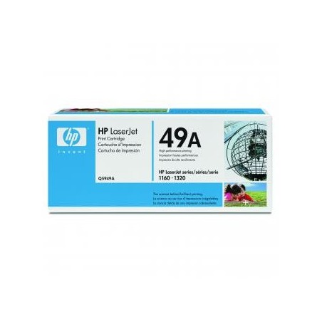 HP oryginalny toner Q5949A, HP 49A, black, 2500s HP oryginalny toner Q5949A, HP 49A, black, 2500s
