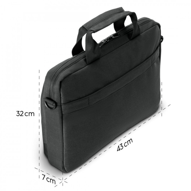 Torba do laptopa 15,6-16,2 cala czarna  Torba do laptopa 15,6-16,2 cala czarna