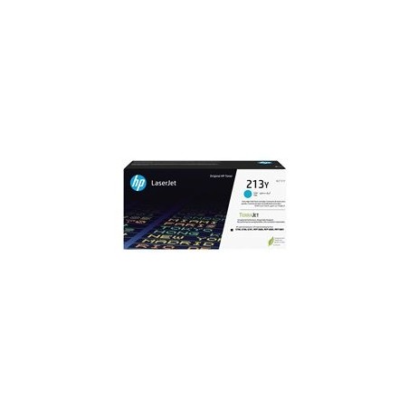 HP 213Y Cyan Original LaserJet Toner Cartridge