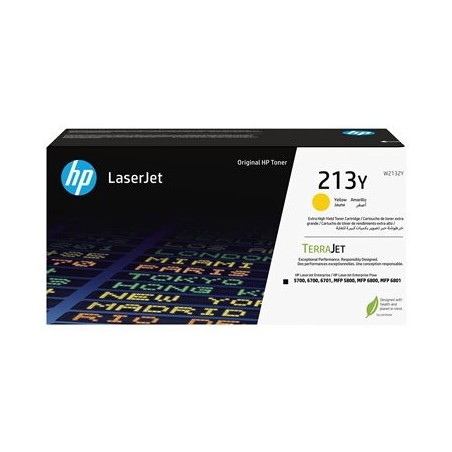 HP 213Y Yellow Original LaserJet Toner Cartridge
