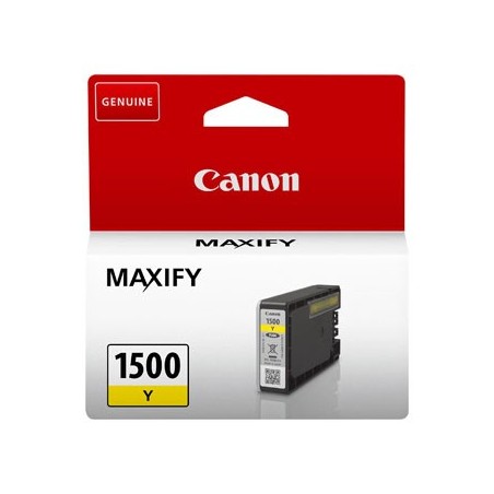 Canon oryginalny ink / tusz PGI-1500 Y, 9231B001, yellow, 300s, 4.5ml Canon oryginalny ink / tusz PGI-1500 Y, 9231B001, yellow, 300s, 4.5ml