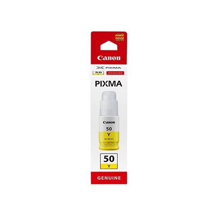 Canon oryginalny ink / tusz GI-50 Y, 3405C001, yellow, 7700s, 70ml