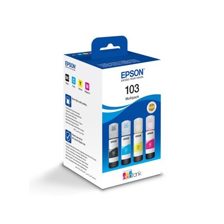 Epson oryginalny ink / tusz C13T00S64A, 103, T00S64A, CMYK Epson oryginalny ink / tusz C13T00S64A, 103, T00S64A, CMYK