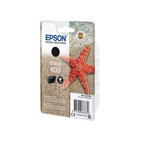 Epson oryginalny ink / tusz C13T03U14010, 603, black, 3.4ml Epson oryginalny ink / tusz C13T03U14010, 603, black, 3.4ml