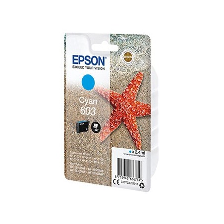 Epson oryginalny ink / tusz C13T03U24010, cyan, 2.4ml Epson oryginalny ink / tusz C13T03U24010, cyan, 2.4ml