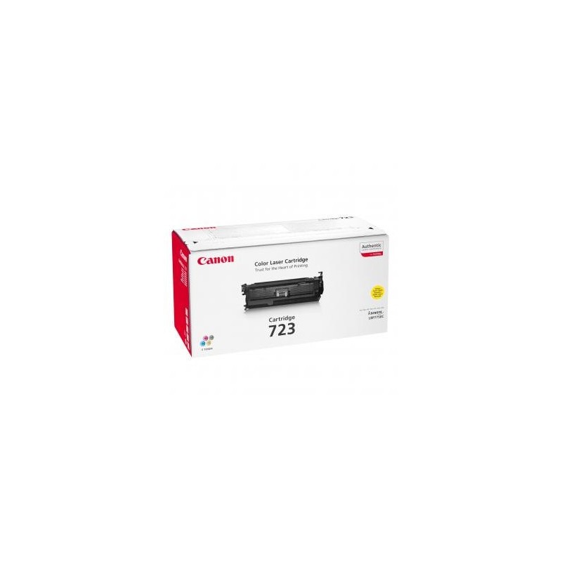 Canon oryginalny toner 723 Y, 2641B002, yellow, 8500s