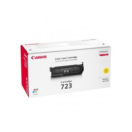 Canon oryginalny toner 723 Y, 2641B002, yellow, 8500s