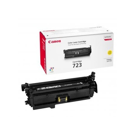 Canon oryginalny toner 723 Y, 2641B002, yellow, 8500s Canon oryginalny toner 723 Y, 2641B002, yellow, 8500s