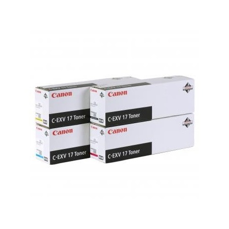 Canon oryginalny toner C-EXV17 Y, 0259B002, yellow, 36000s