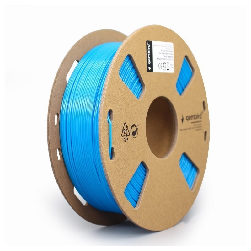 Filament drukarki 3D PETG/1.75mm/1kg/niebieski