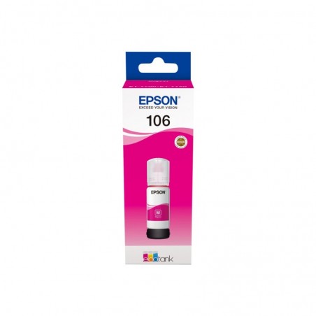 EPSON C13T00R340 Tusz Epson Magenta 106 EcoTank L7160 EPSON C13T00R340 Tusz Epson Magenta 106 EcoTank L7160