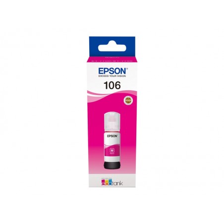 EPSON C13T00R340 Tusz Epson Magenta 106 EcoTank L7160 EPSON C13T00R340 Tusz Epson Magenta 106 EcoTank L7160