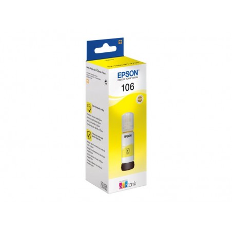 EPSON C13T00R440 Tusz Epson Yellow 106 EcoTank L7160 EPSON C13T00R440 Tusz Epson Yellow 106 EcoTank L7160