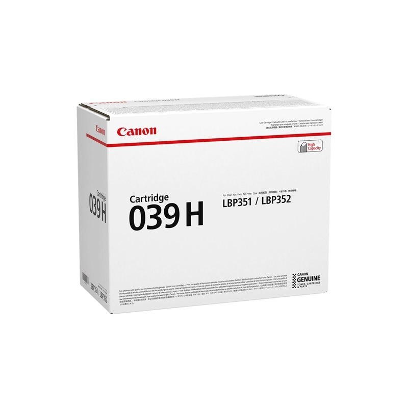 CANON toner CRG039 H high capacity CANON toner CRG039 H high capacity