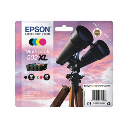 EPSON C13T02W64010 Tusz Epson CMY 6,4 ml Black 9,2 ml XP-5100 EPSON C13T02W64010 Tusz Epson CMY 6,4 ml Black 9,2 ml XP-5100