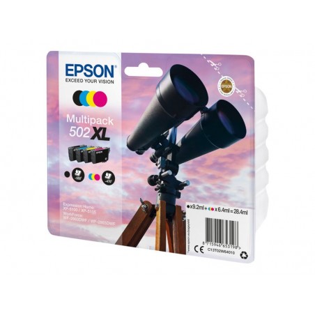 EPSON C13T02W64010 Tusz Epson CMY 6,4 ml Black 9,2 ml XP-5100 EPSON C13T02W64010 Tusz Epson CMY 6,4 ml Black 9,2 ml XP-5100