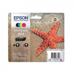 EPSON C13T03U64010 Multipack Epson C13T03U64010 CMY + BK 4-colours 603 3,4 ml + 3 x 2,4 ml EPSON C13T03U64010 Multipack Epson C13T03U64010 CMY + BK 4-colours 603 3,4 ml + 3 x 2,4 ml
