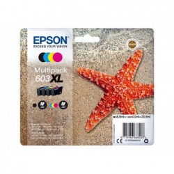 EPSON C13T03A64010 Multipack Epson C13T03A64010 4-colours 603XL 8,9 ml + 3 x 4,0 ml EPSON C13T03A64010 Multipack Epson C13T03A64010 4-colours 603XL 8,9 ml + 3 x 4,0 ml