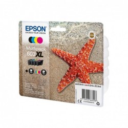 EPSON C13T03A64010 Multipack Epson C13T03A64010 4-colours 603XL 8,9 ml + 3 x 4,0 ml EPSON C13T03A64010 Multipack Epson C13T03A64010 4-colours 603XL 8,9 ml + 3 x 4,0 ml