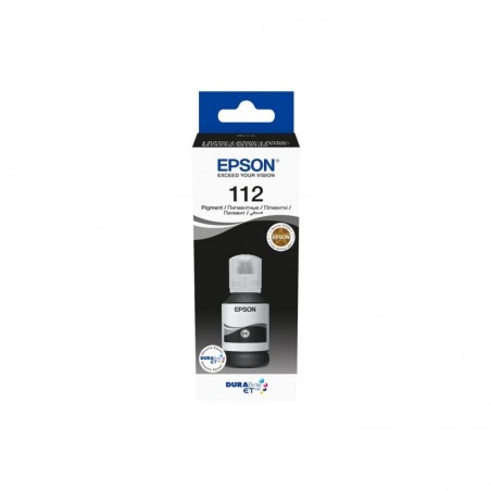 EPSON 112 EcoTank Pigment Black ink bottle EPSON 112 EcoTank Pigment Black ink bottle