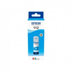 EPSON 112 EcoTank Pigment Cyan ink bottle EPSON 112 EcoTank Pigment Cyan ink bottle