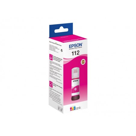 EPSON 112 EcoTank Pigment Magenta ink bottle EPSON 112 EcoTank Pigment Magenta ink bottle