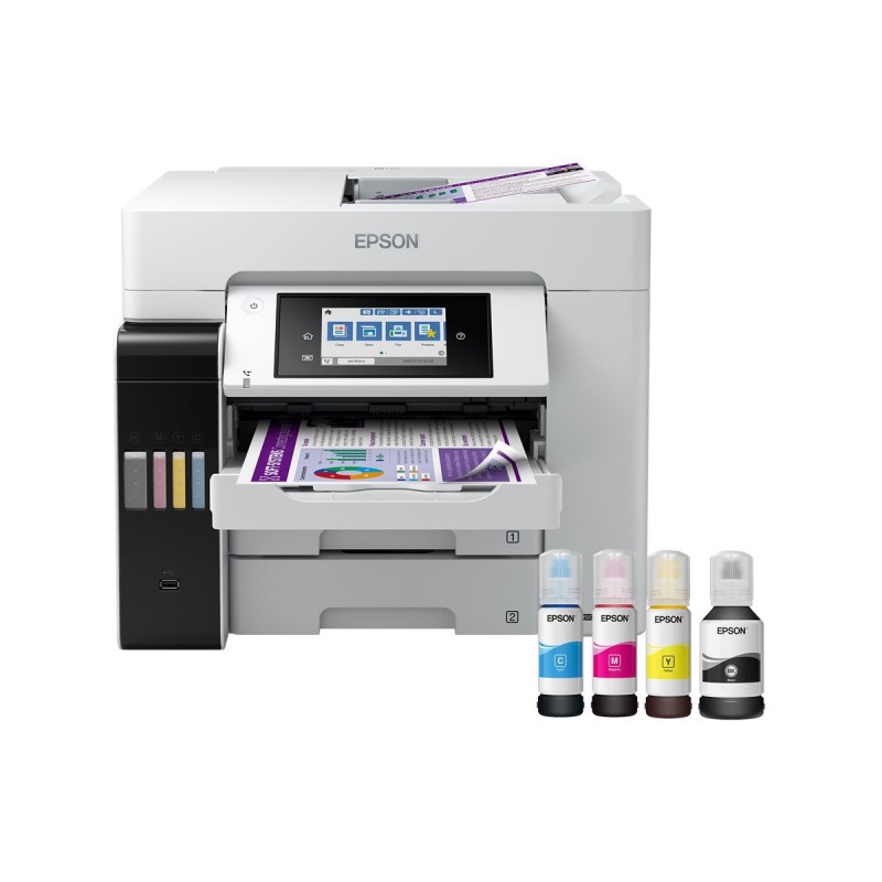 EPSON EcoTank L6580 A4 MFP Inkjet Colour FAX 25ppm EPSON EcoTank L6580 A4 MFP Inkjet Colour FAX 25ppm