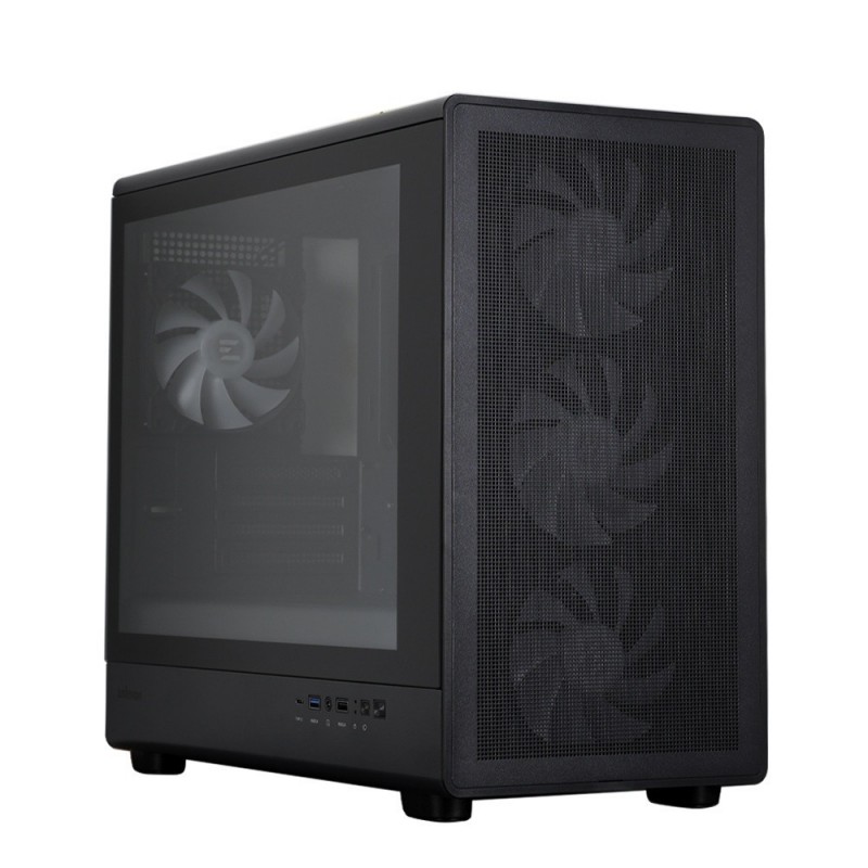 Obudowa M5 BLACK mATX Mini Tower 4xFans ARGB Obudowa M5 BLACK mATX Mini Tower 4xFans ARGB