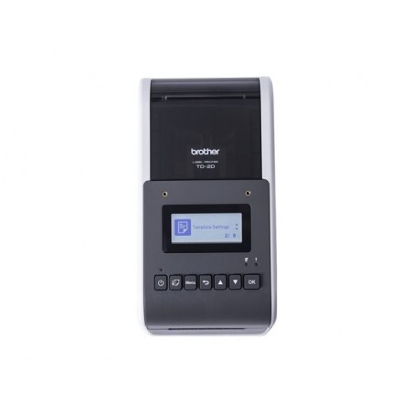 BROTHER 2inch label printer USB connection 203dpi Ethernet Battery possible LCD display Bluetooth Wi-Fi BROTHER 2inch label printer USB connection 203dpi Ethernet Battery possible LCD display Bluetooth Wi-Fi