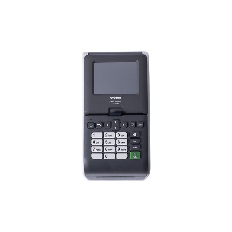 BROTHER 2inch label printer USB connection 203dpi Ethernet Possible battery LCD screen Bluetooth Wi-Fi touch screen