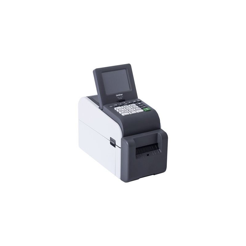 BROTHER 2inch label printer USB connection 203dpi Ethernet Possible battery LCD screen Bluetooth Wi-Fi touch screen