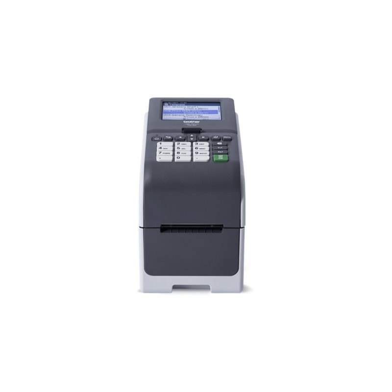 BROTHER 2inch label printer USB connection 203dpi Ethernet Possible battery LCD screen Bluetooth Wi-Fi touch screen