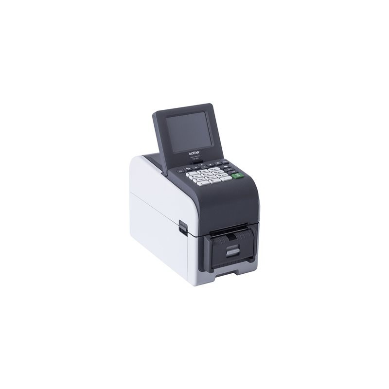 BROTHER 2inch label printer USB connection 203dpi Ethernet Possible battery LCD screen Bluetooth Wi-Fi touch screen