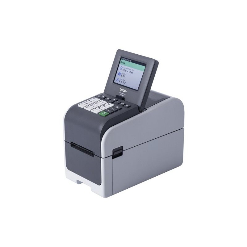 BROTHER 2inch label printer USB connection 203dpi Ethernet Possible battery LCD screen Bluetooth Wi-Fi touch screen