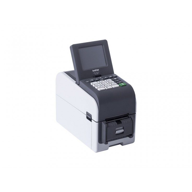 BROTHER 2inch label printer USB connection 203dpi Ethernet Possible battery LCD screen Bluetooth Wi-Fi touch screen