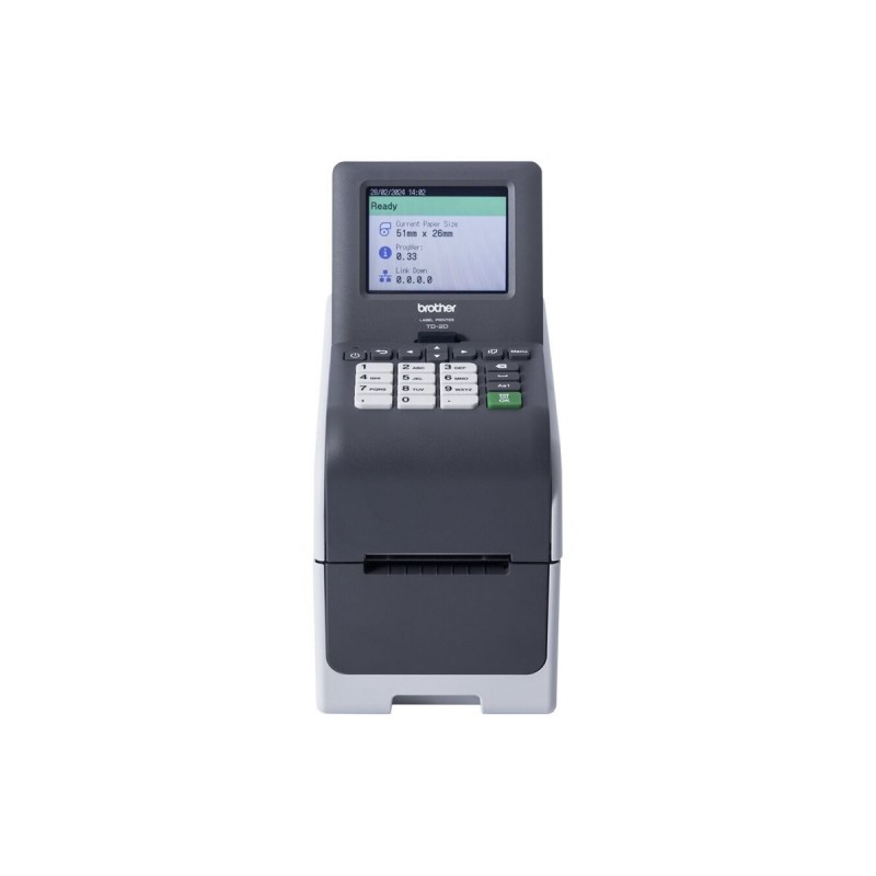 BROTHER 2inch label printer USB connection 300dpi Ethernet Battery Possible touch screen