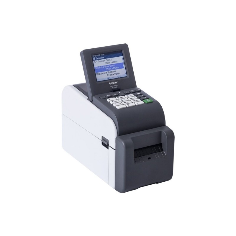 BROTHER 2inch label printer USB connection 300dpi Ethernet Battery Possible touch screen