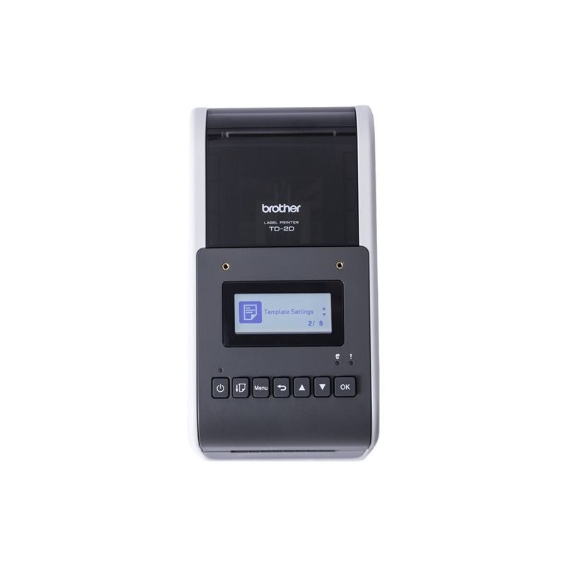 BROTHER 2inch label printer USB connection 300dpi Ethernet Possible battery LCD screen Bluetooth Wi-Fi