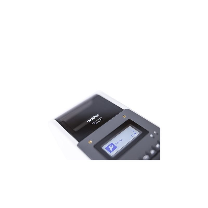 BROTHER 2inch label printer USB connection 300dpi Ethernet Possible battery LCD screen Bluetooth Wi-Fi