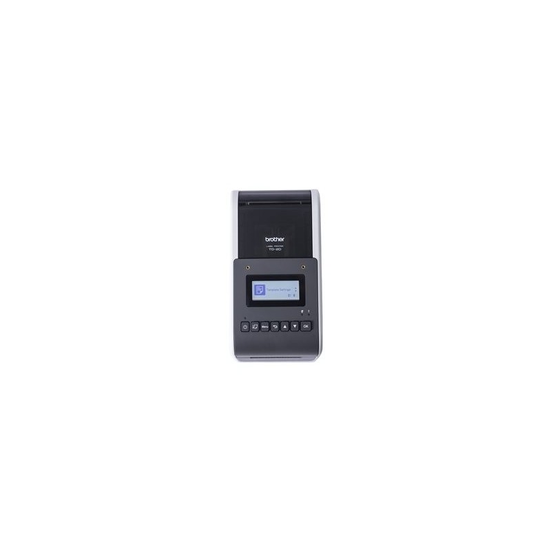 BROTHER 2inch label printer USB connection 300dpi Ethernet Possible battery LCD screen Bluetooth Wi-Fi